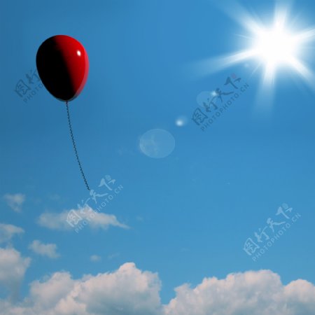红气球飞升代表自由或独处