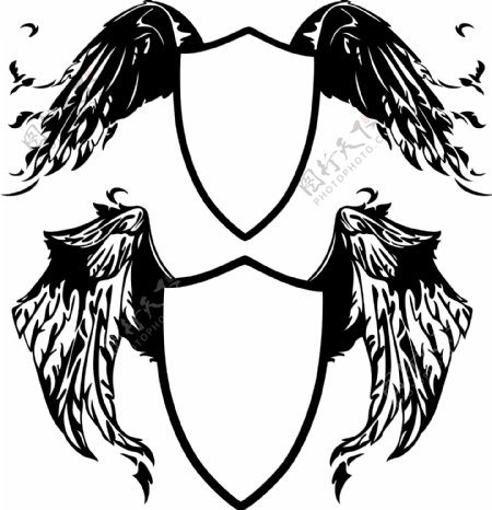 翅膀图标设计