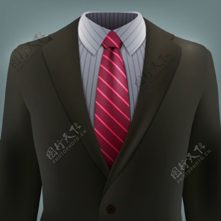西装领带和衬衫