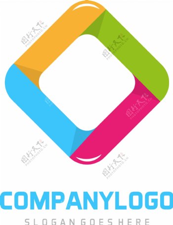 彩色logo模板