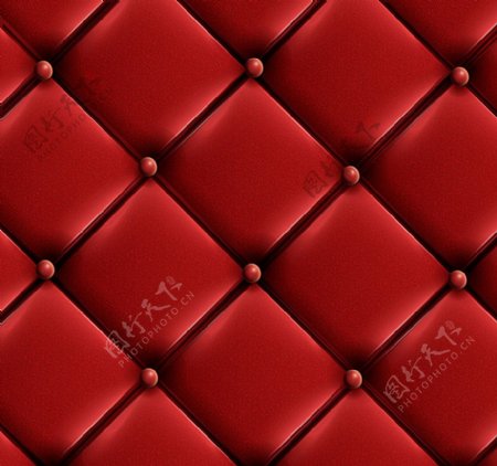 红色沙发皮革背景矢量素材图片