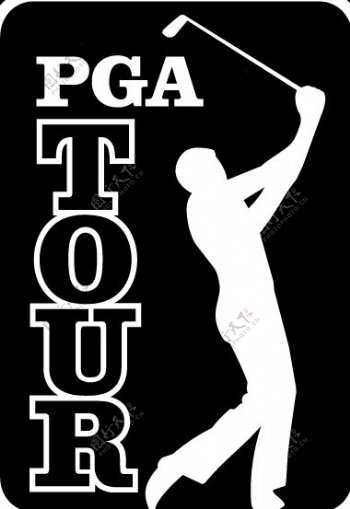 PGATourlogo设计欣赏美巡赛标志设计欣赏