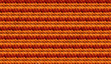 橙色麻绳背景填充图案