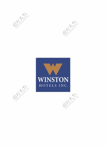 WinstonHotelslogo设计欣赏WinstonHotels大饭店LOGO下载标志设计欣赏