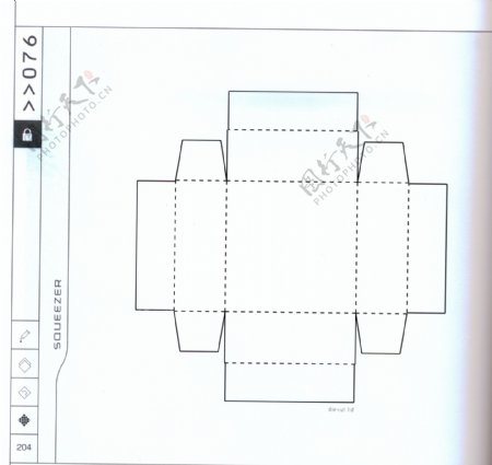 包装盒设计刀模数据包装效果图092