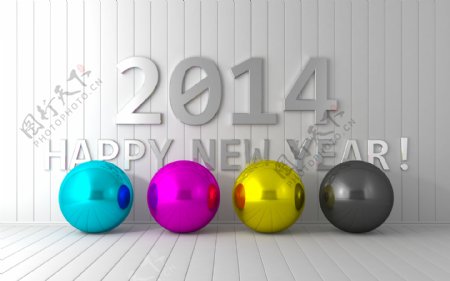 2014新年字体图片