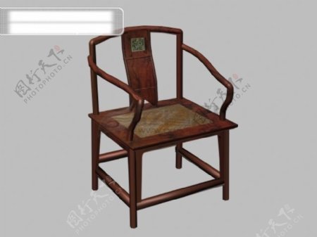 3d古典木椅