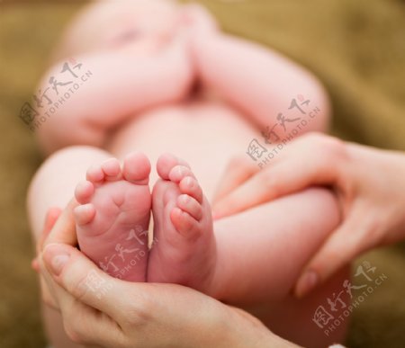婴儿宝宝脚丫子图片