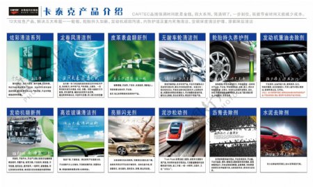 汽车养护产品海报