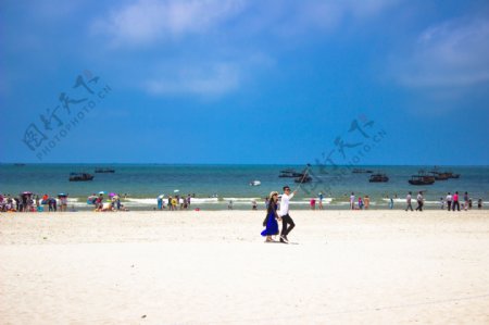广西北海银滩景区图片