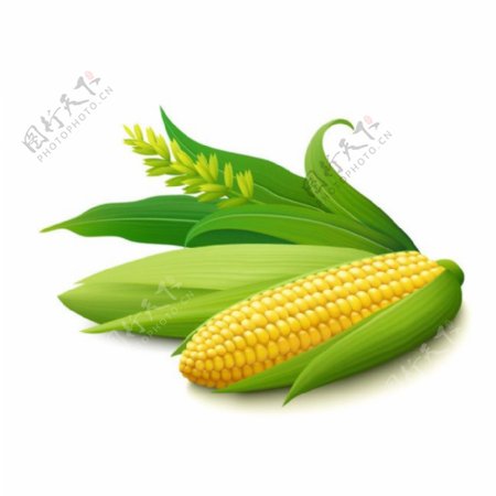 有机玉米图片