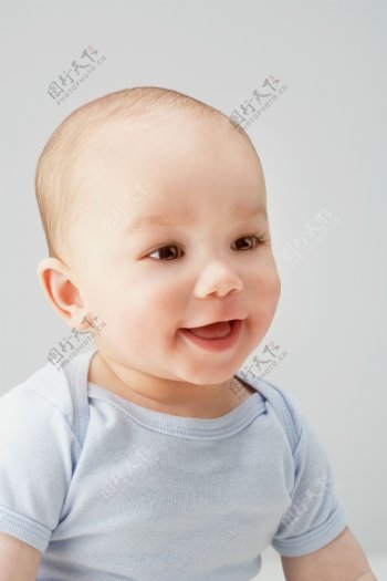 微笑的宝宝图片