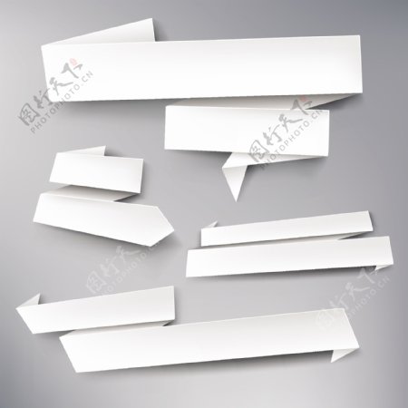折纸标签贴纸设计