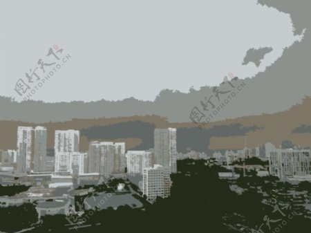 新加坡的天空视图3