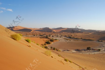 高清纳米比亚沙漠图片