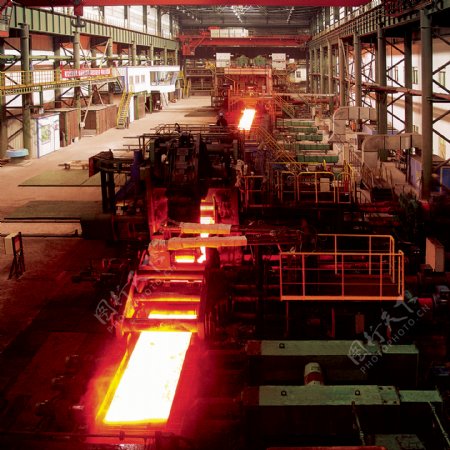 钢厂生产图片