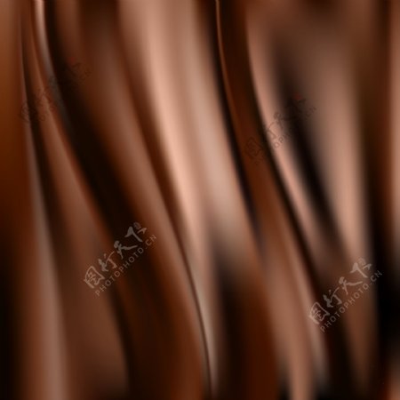 巧克力色丝绸背景设计矢量素材图片