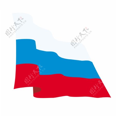 俄罗斯国旗矢量2