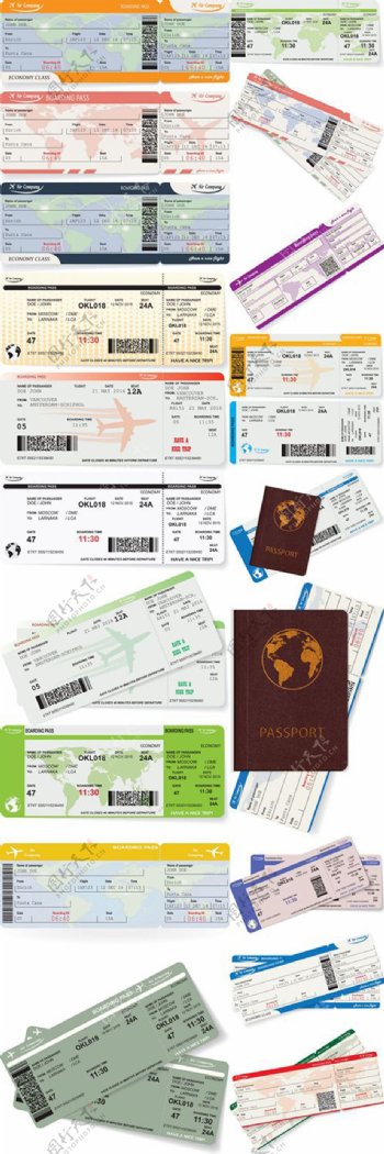 机票和护照