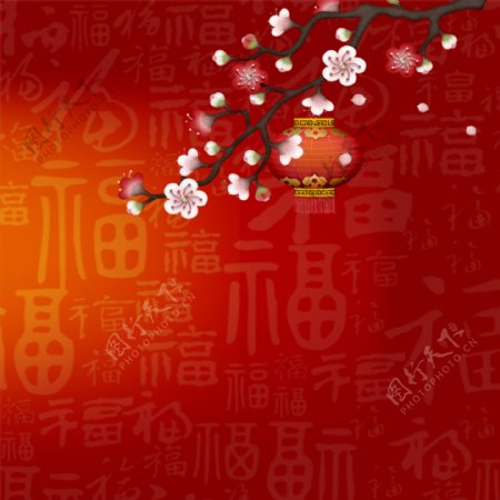 中国风新年背景