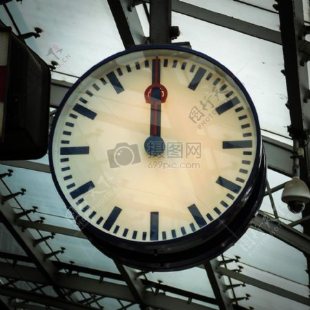 火车站里的时钟