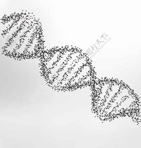 抽象DNA图形医疗背景