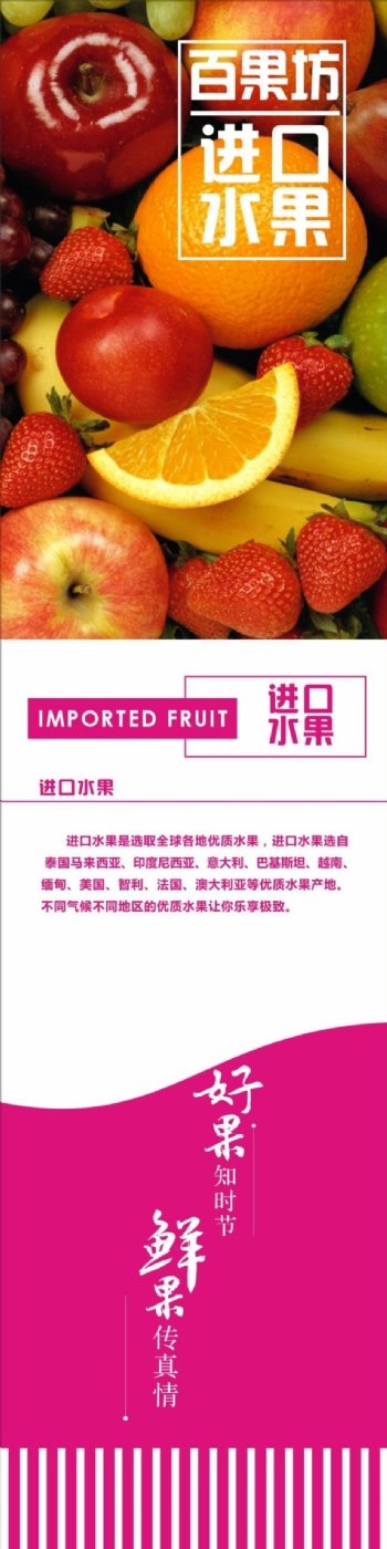 水果海报进口水果