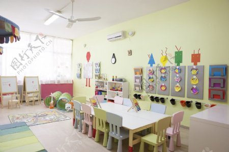 现代高档幼儿园室内工装设计图