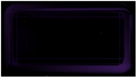 紫色样式黑板视频素材