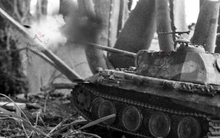 二战德国黑豹坦克