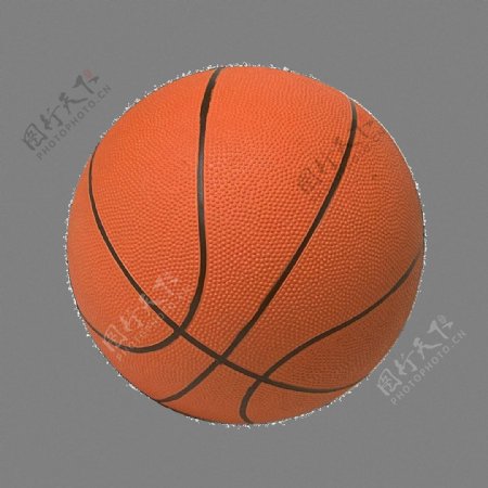 红色篮球照片免抠png透明图层素材