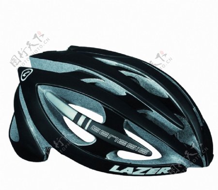 黑色创意自行车头盔免抠png透明素材
