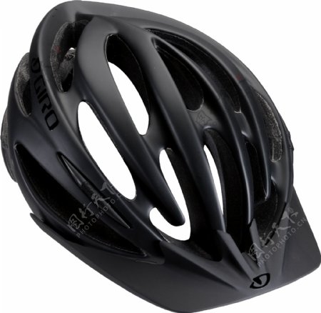 黑色的自行车头盔免抠png透明图层素材