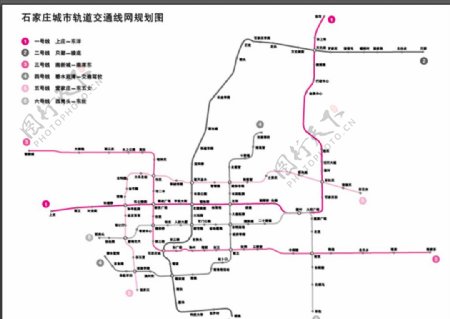 石家庄最新城市轨道交通规划图