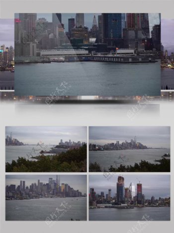 4K超清实拍纽约宣传视频素材