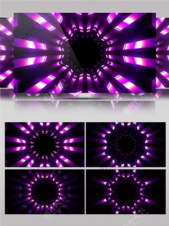 紫色环绕光束高清视频素材