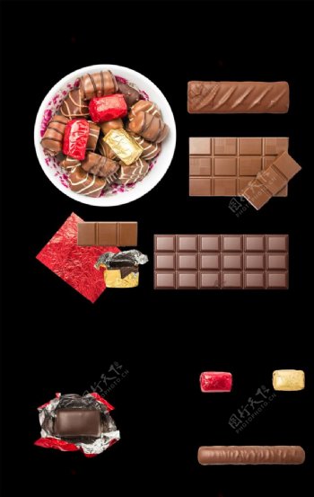 高清甜品巧克力png免抠素材