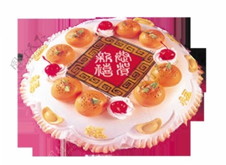 中国风元宝蛋糕素材