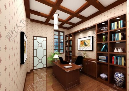 室内设计书房设计