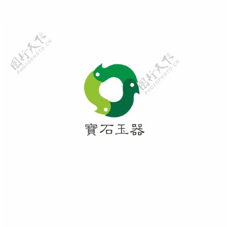 宝石玉器logo设计
