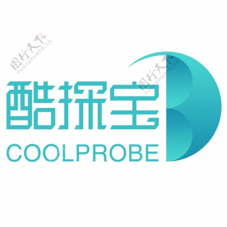 科技产品酷探宝logo