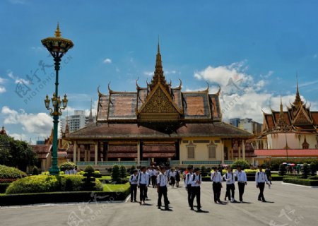 柬埔寨皇宫宫殿