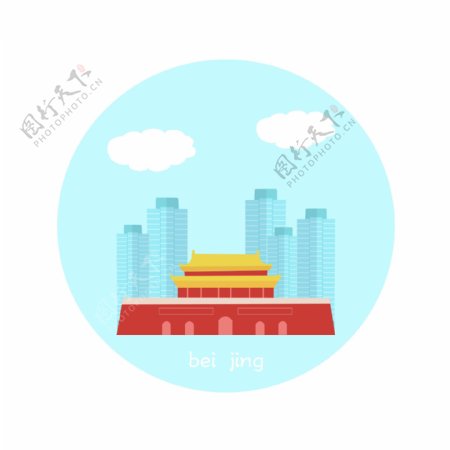 北京建筑天安门元素可商用元素