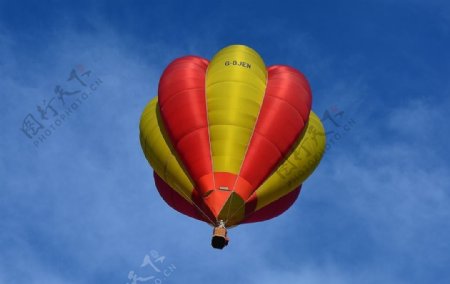 热气球高空旅行惊险刺激