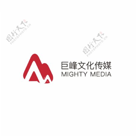 文化传媒公司logo标识