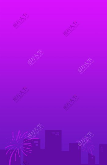紫色背景双十二背景