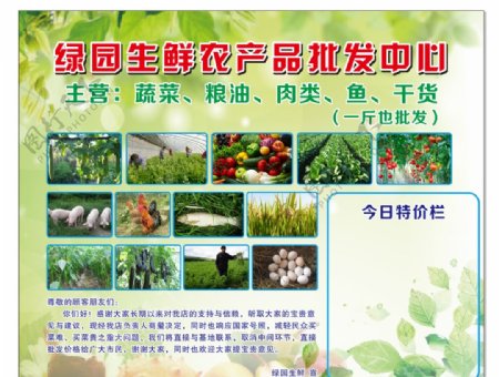 绿园生鲜农产品批发中心