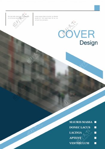 2017时尚大气企业商务画册封面设计