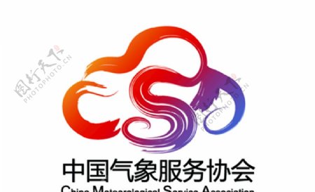 中国气象服务协会logo