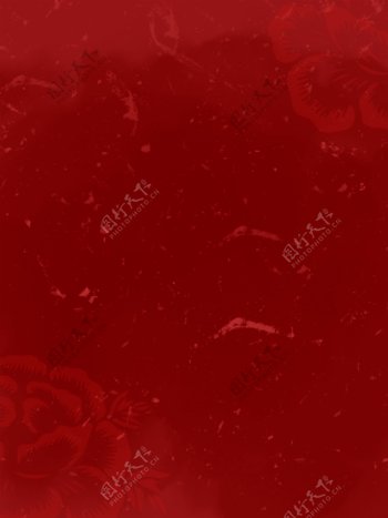 新年红纯色背景喜庆春节背景噪点复古材质